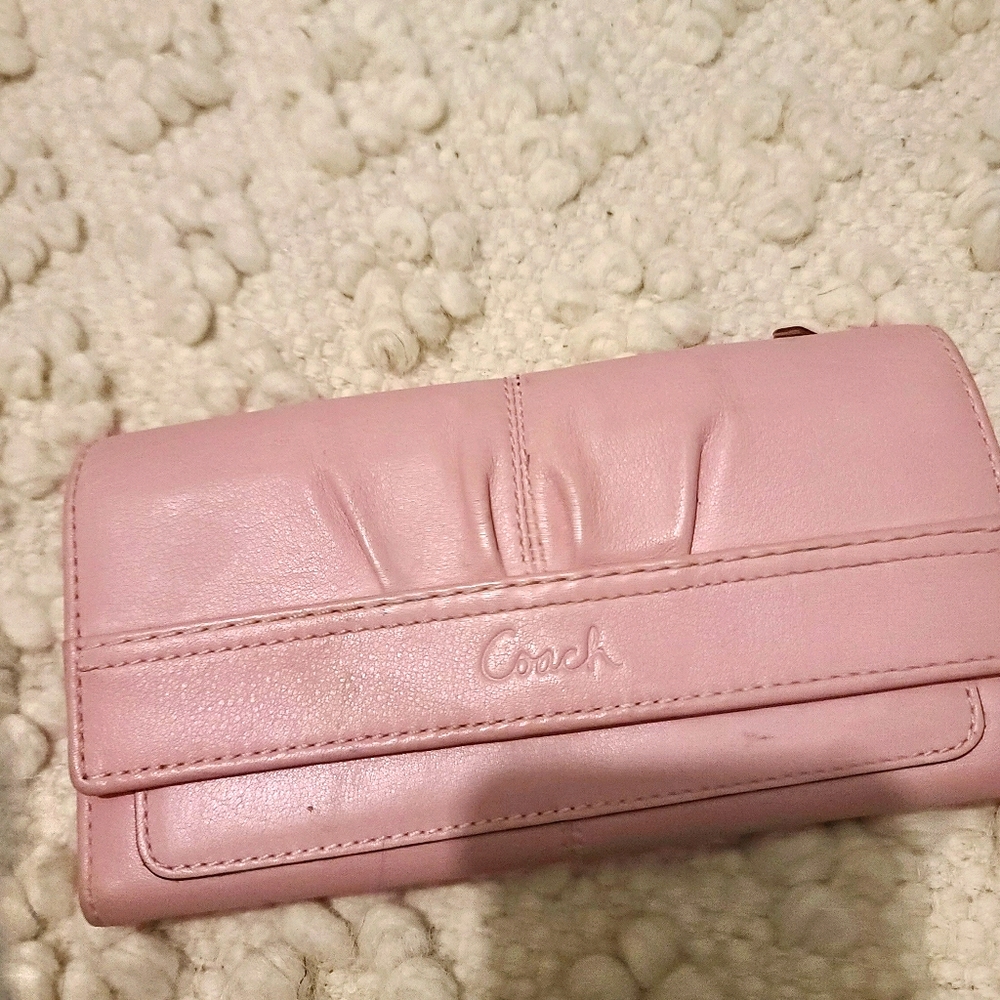 Coach bag and wallet